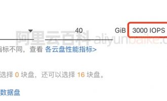 阿里云服务器云盘IOPS是什么意思？