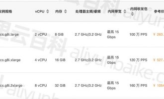 阿里云服务器ECS通用型g8i服务器CPU处理器性能测评