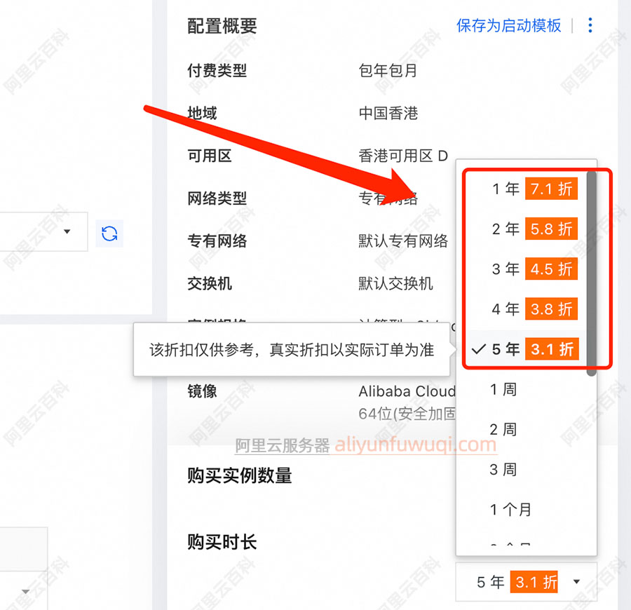 阿里云香港服务器优惠折扣