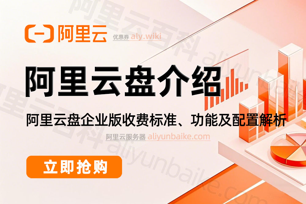 阿里云盘企业版收费价格、功能及配置介绍