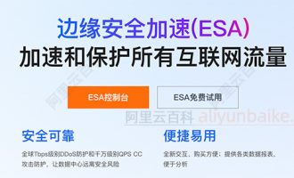 阿里云边缘安全加速ESA是什么？加速和保护所有互联网流量