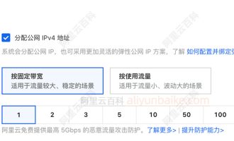 阿里云服务器公网带宽和内网带宽介绍：区别、带宽值大小及限制因素说明