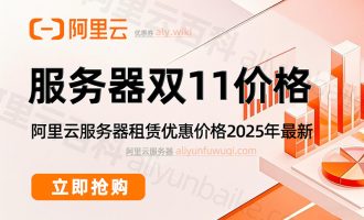 2025年阿里云双11优惠活动，云服务器租赁价格多少钱一年？