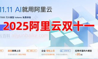 2025年阿里云双十一优惠活动内容有哪些？连夜整理
