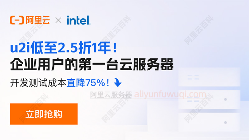 阿里云u2i云服务器企业入门