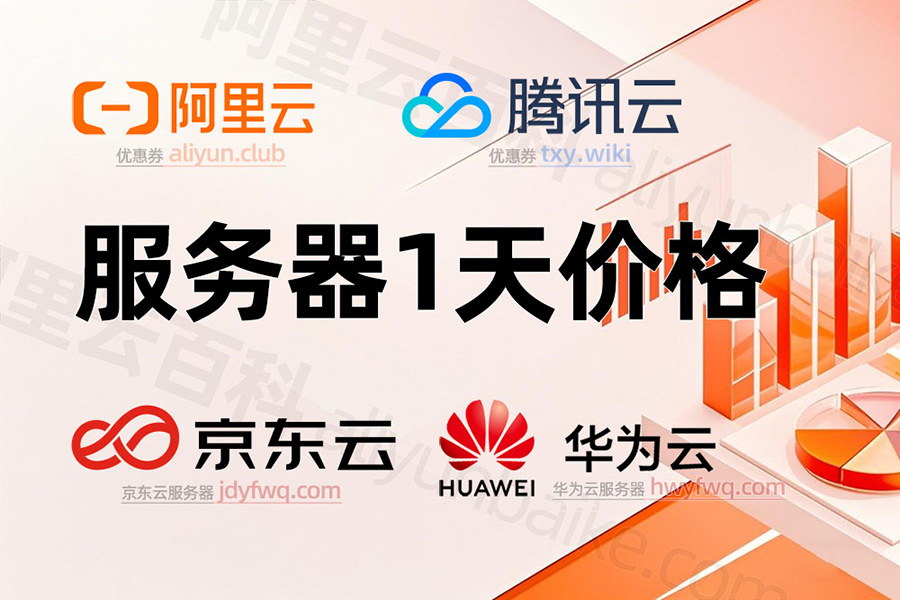 云服务器价格租赁一天费用